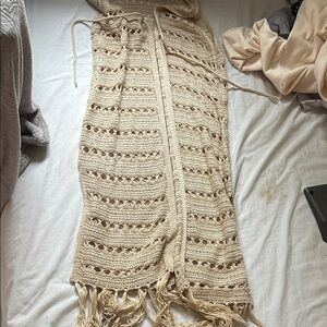 Crochet Fringe Cover-Up